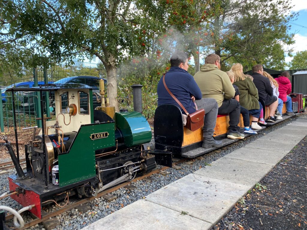 Loki ready to haul a train